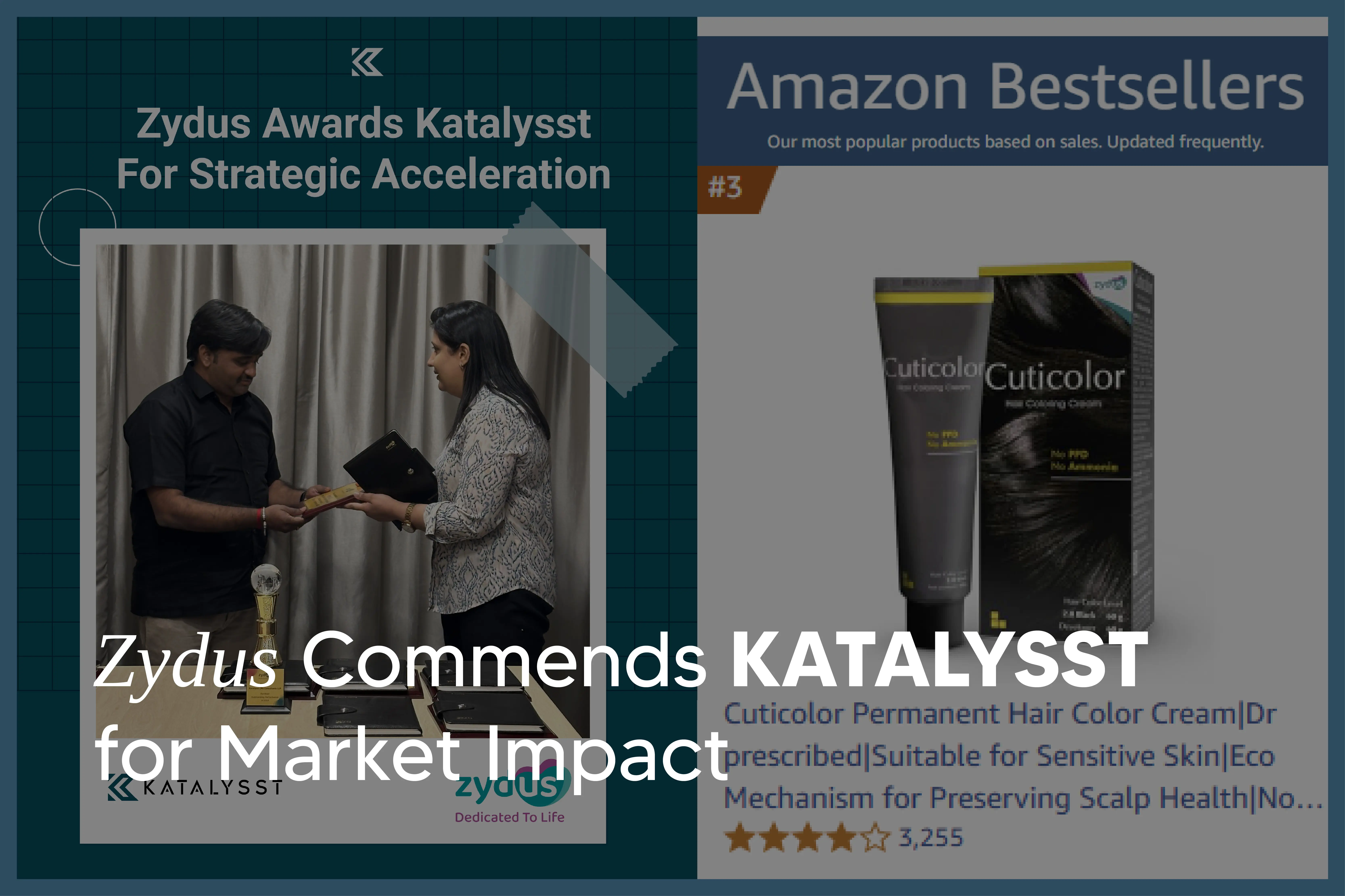 KATALYSST Honored by Zydus Group for 5 Years of Strategic Growth Partnership