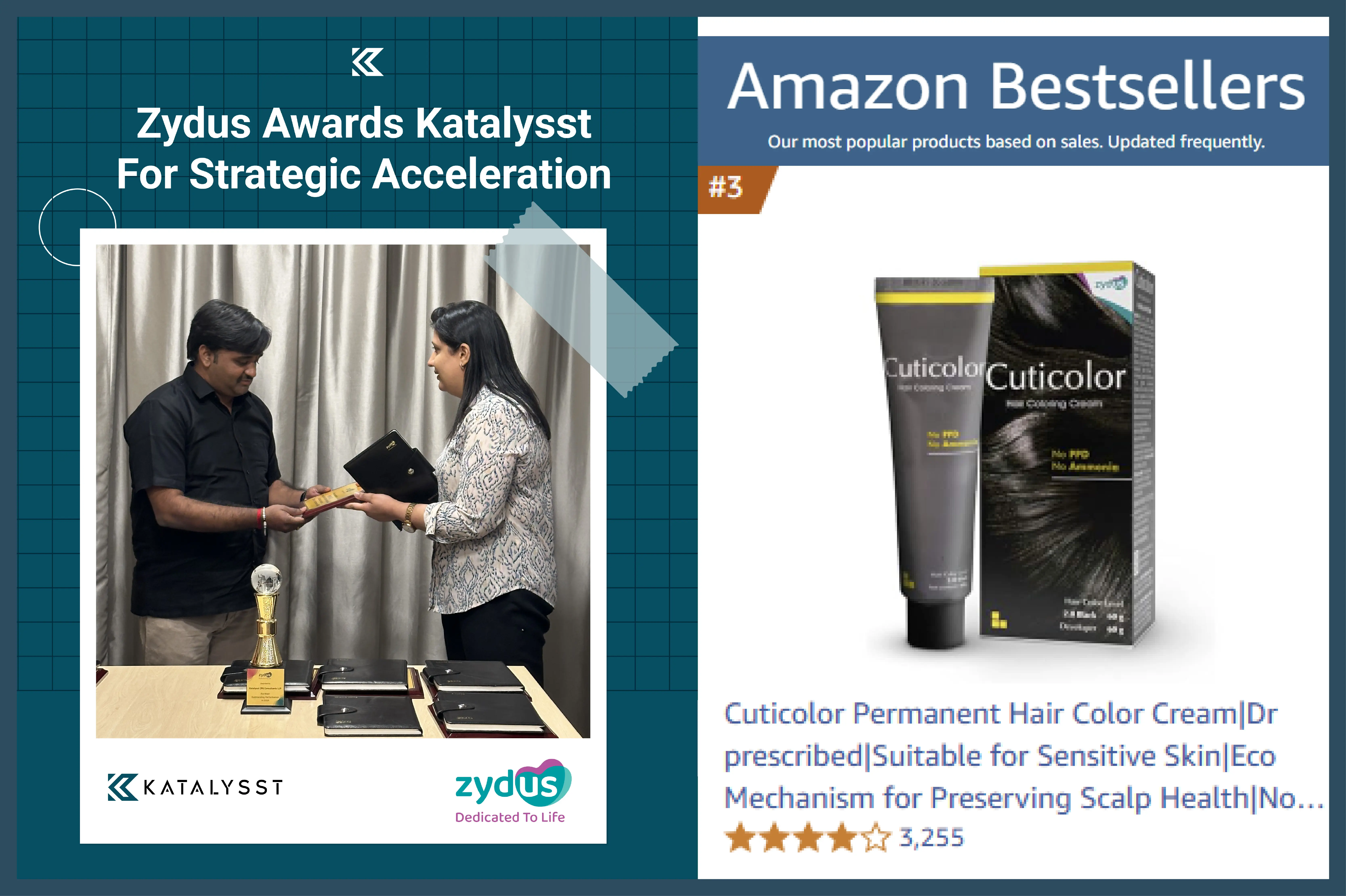KATALYSST Honored by Zydus Group for 5 Years of Strategic Growth Partnership