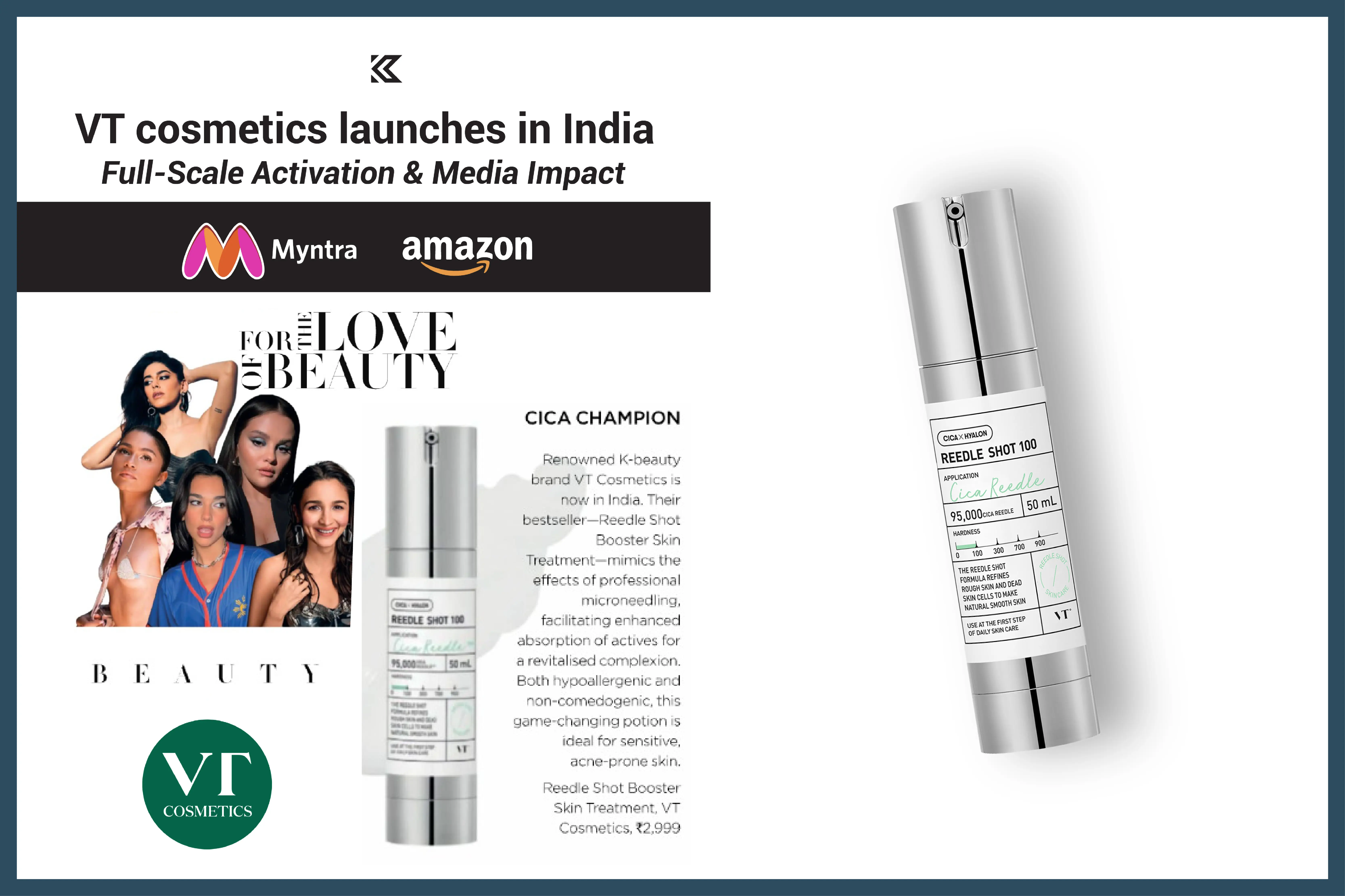 VT Cosmetics Launches in India with Full-Scale Activation and Media Impact