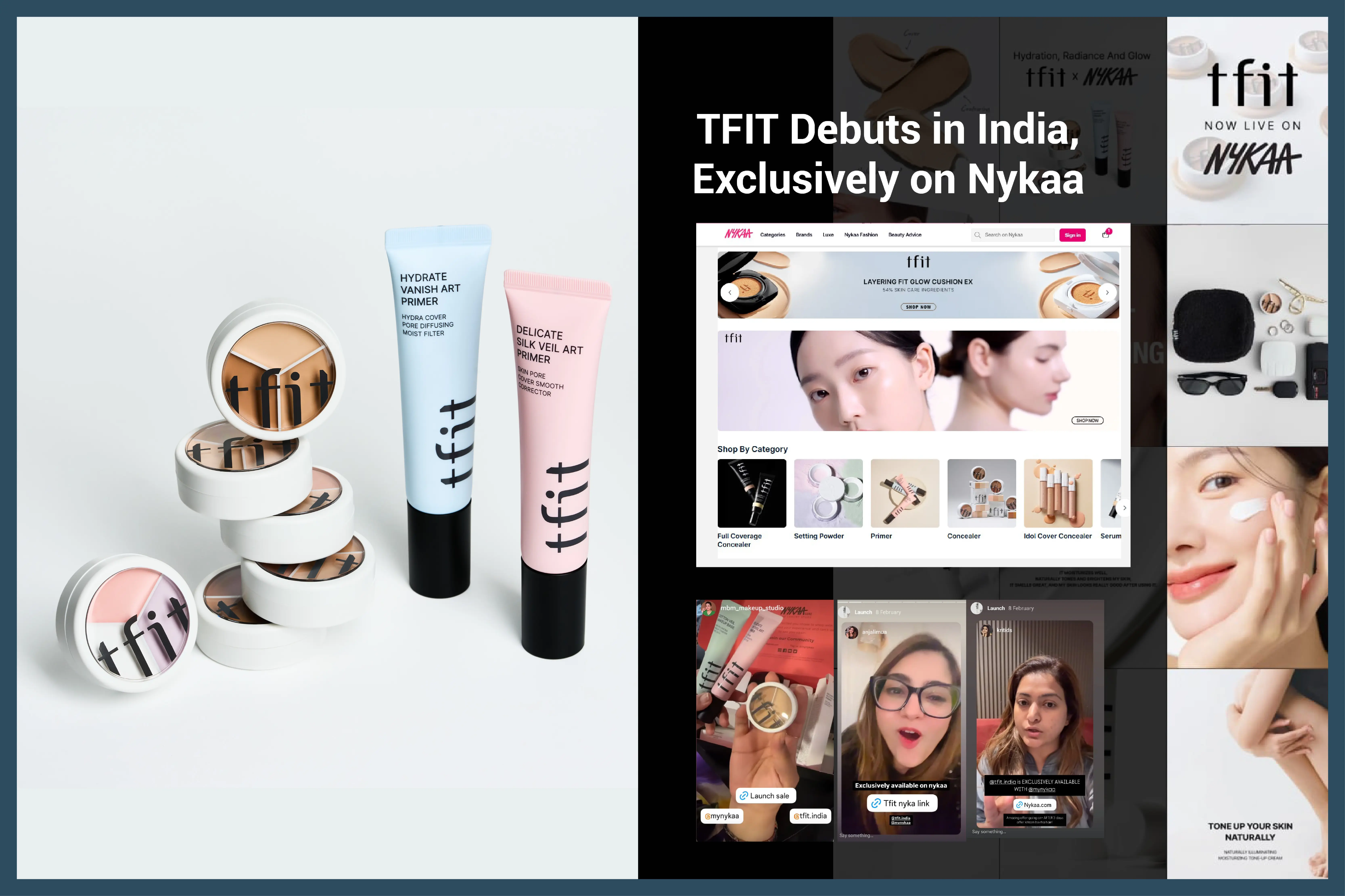 TFIT Explosive Launch in India – Nykaa Exclusivity & Viral Impact